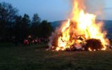 Osterfeuer in Oedelsheim am 16.04.2022